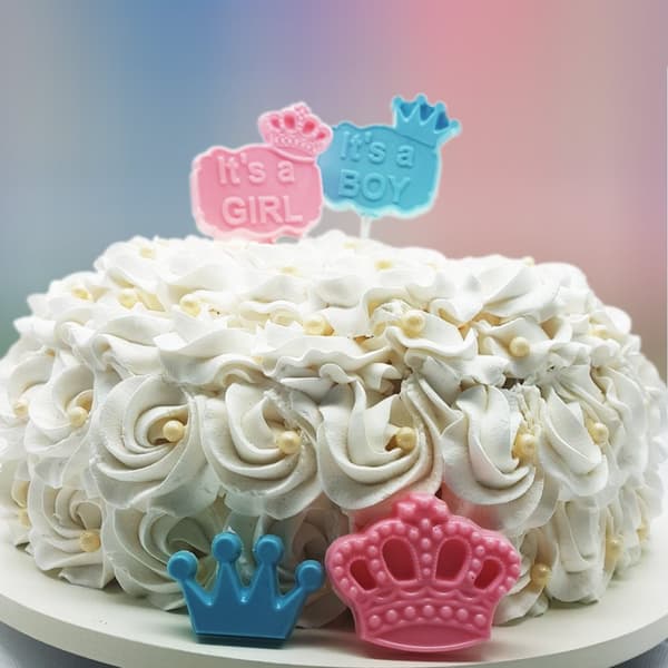 Pralinform Ny Född Pojke, Flicka - Babyshower - It's a Boy, Girl - BWB 9659