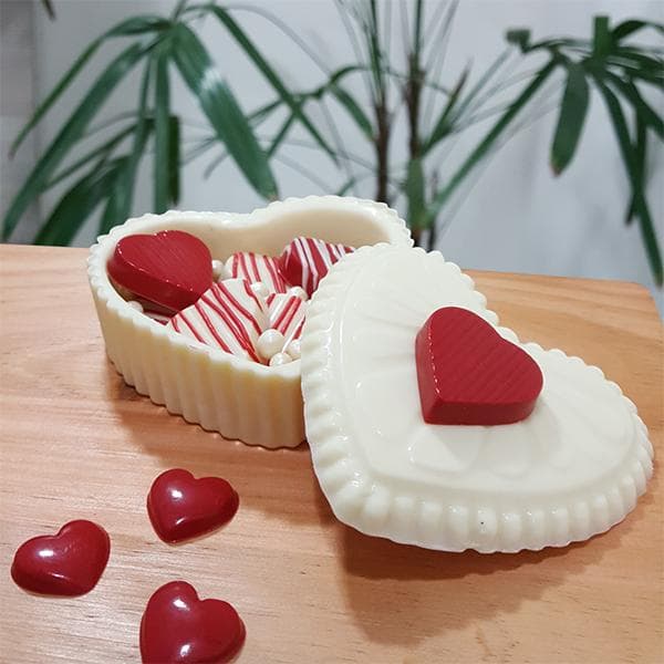 Pralinform Hjärta Chokladform - BWB 43 - Special 3 Part Mold