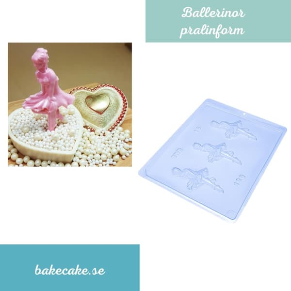 Pralinform Ballerina Chokladform - BWB 19