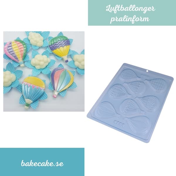 Pralinform Luftballonger Chokladform - BWB 9708