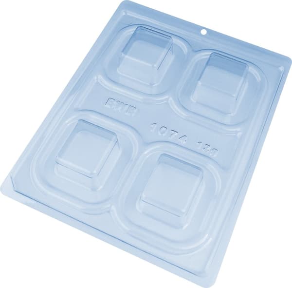 Pralinform Fyrkant Chokladform - BWB 1074 - Special 3 Part Mold
