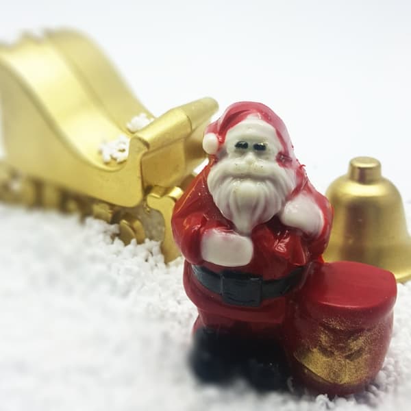 Pralinform Tomte Chokladform - Santa Claus - BWB 9666 - Special 3 Part Mold