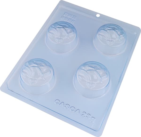 Pralinform Ros Kaksform - Chokladform - BWB 9985 - Special 3 Part Mold