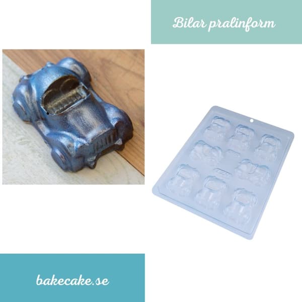 Pralinform Bilar Chokladform - BWB 720