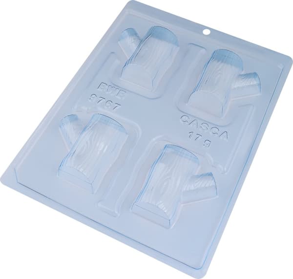 Pralinform Trästam Chokladform - BWB 9767 - Special 3 Part Mold