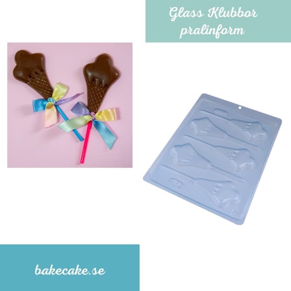 Pralinform Glass Klubba - Strut - Ice Cream - BWB 87
