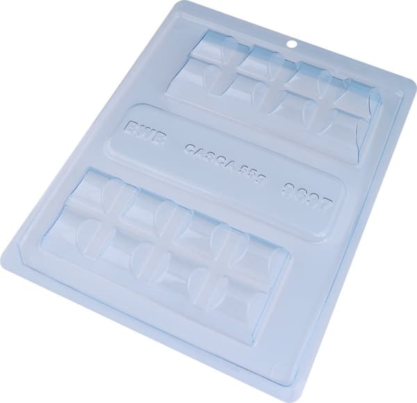 Pralinform Chokladblock Chokladform - BWB 9697 - Special 3 Part Mold