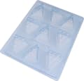 Miniatyrbillede 1 af 2: Pralinform Triangel Chokladform - BWB 9576 - Special 3 Part Mold