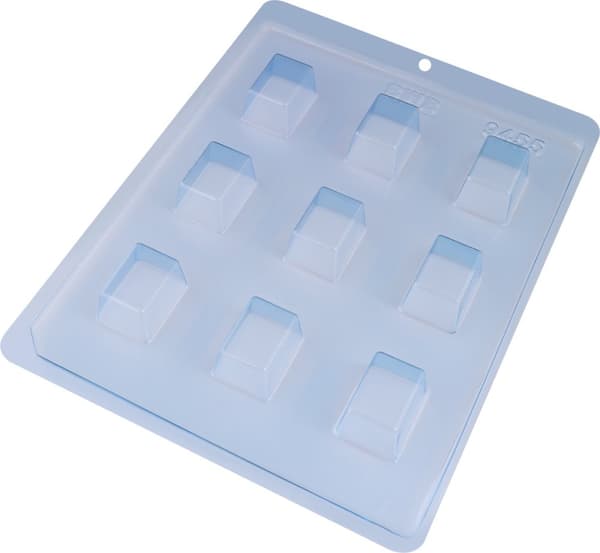Pralinform Fyrkant - Rektangel - Chokladform - BWB 9455
