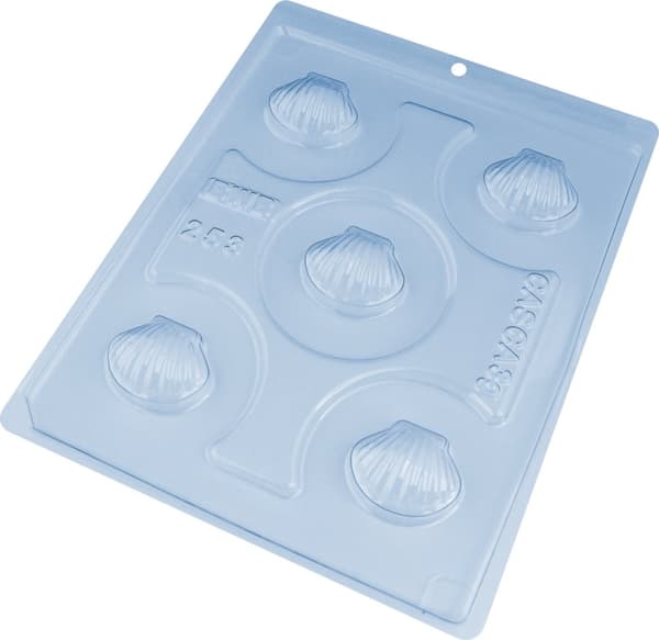 Pralinform Snäckor Chokladform - BWB 253 - Special 3 Part Mold