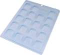 Miniatyrbillede 2 af 3: Pralinform Fyrkant Chokladform - BWB 9587