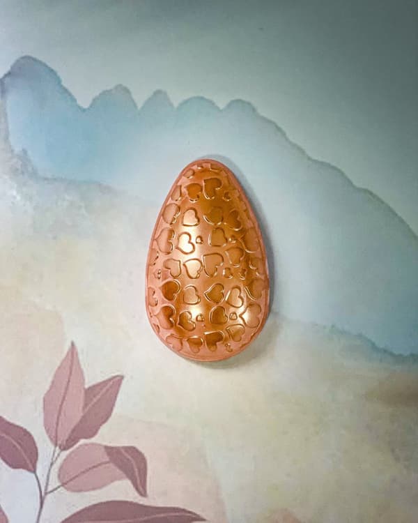 Pralinform Ägg Hjärta 500g Chokladform - BWB 9333 - Special 3 Part Mold