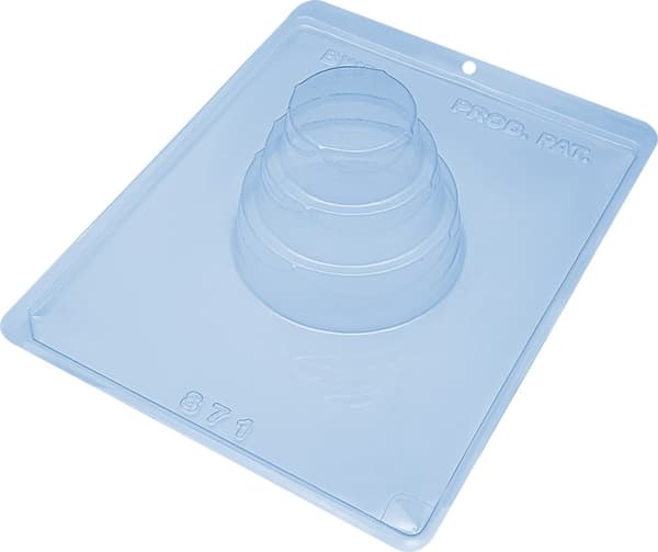 Pralinform Våningstårta Chokladform - BWB 871 - Special 3 Part Mold