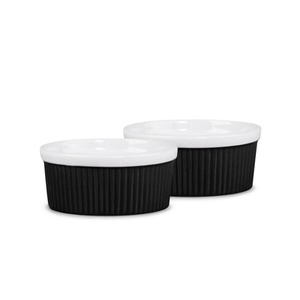 Bakformsset | TINEO | svart 2 st | 9 cm | 933749