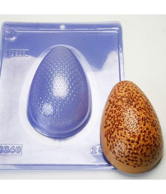 Pralinform Mönstrat Ägg - BWB 9340 - Special 3 Part Mold