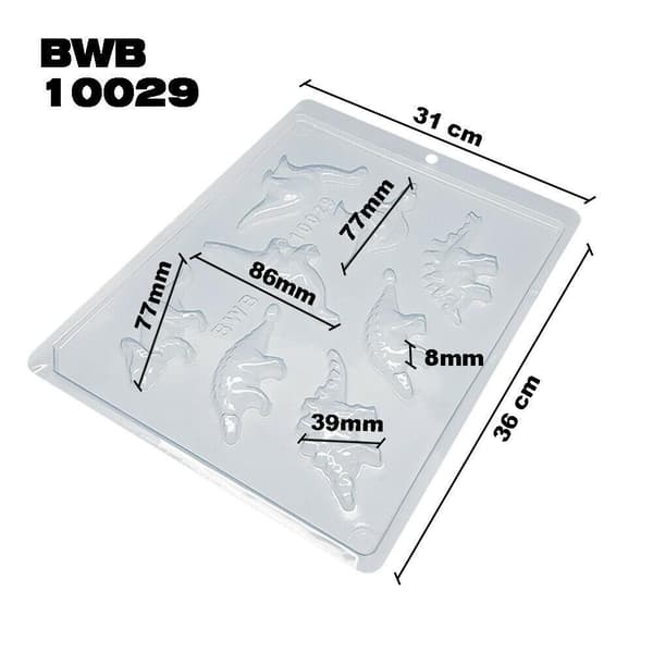 Pralinform Dinosaurier Chokladform- BWB 10029