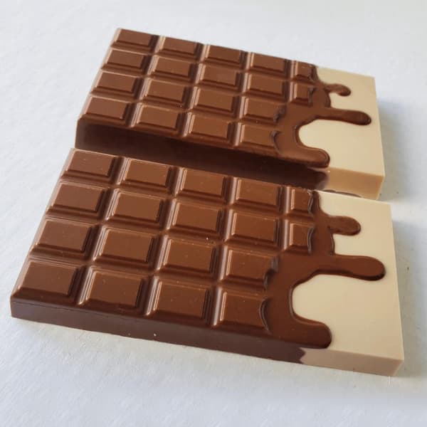 Pralinform Dubai Kunafa Block Chokladform - BWB 9909 - 3 Part Mold