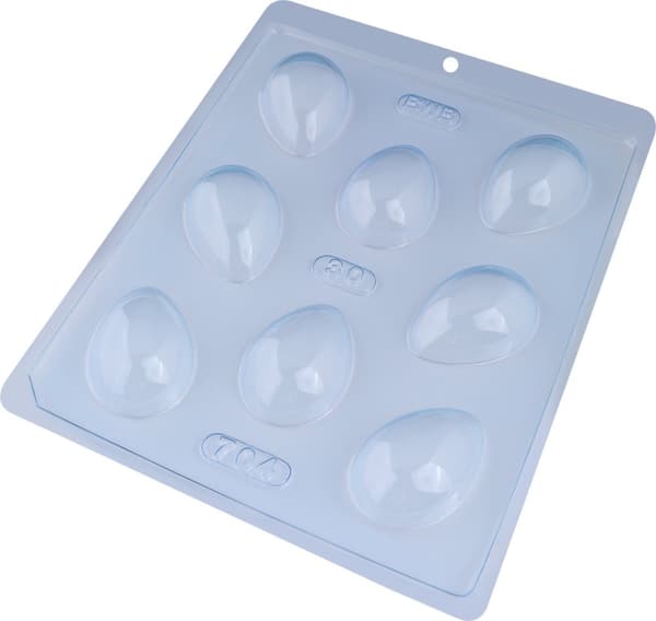 Pralinform Ägghalvor Chokladform 30g - BWB 704