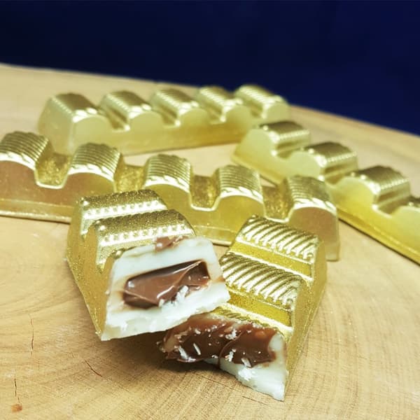 Pralinform Chokladblock Chokladform - BWB 9688 - Special 3 Part Mold