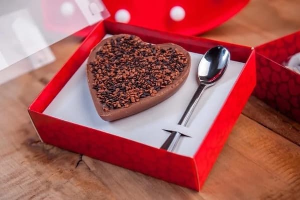 Pralinform Stort Hjärta Chokladform 500g - BWB 46 - Special 3 Part Mold
