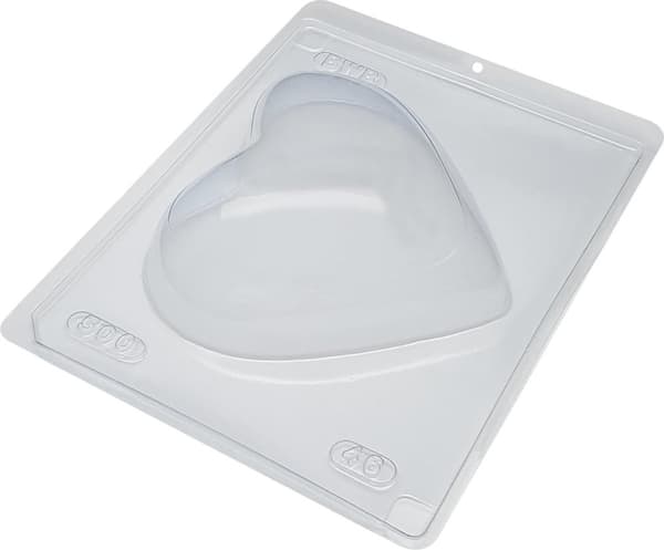 Pralinform Stort Hjärta Chokladform 500g - BWB 46 - Special 3 Part Mold