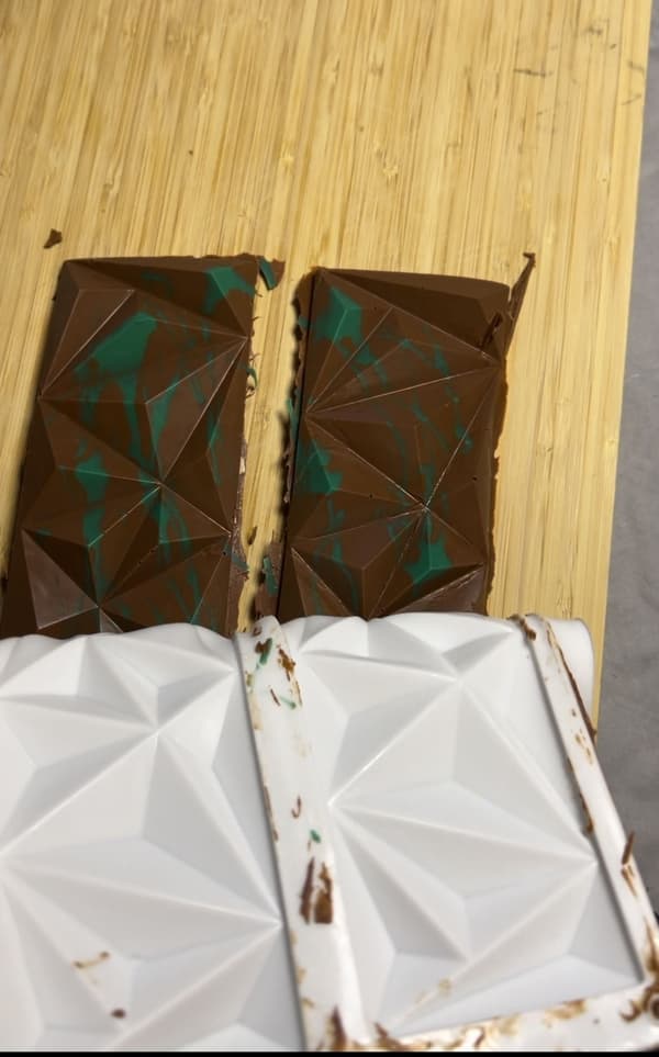 Silikonform Chokladform till Mousse och Dubai Kunafa Chokladform