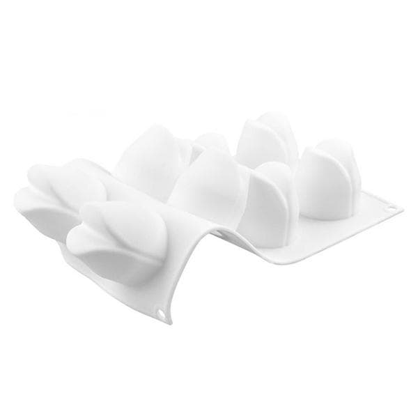Tulpan Blomma Silikonform Mousseform Chokladform Pralinform