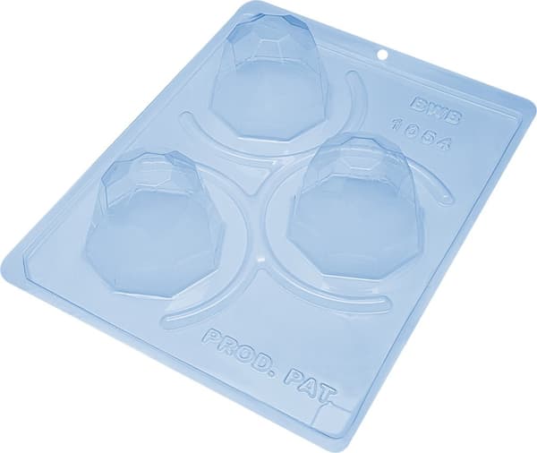 Pralinform Kupol Diamant Chokladform - BWB 1054 - Special 3 Part Mold