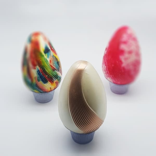 Pralinform Ägg 350g Chokladform - BWB 9726 - Special 3 Part Mold