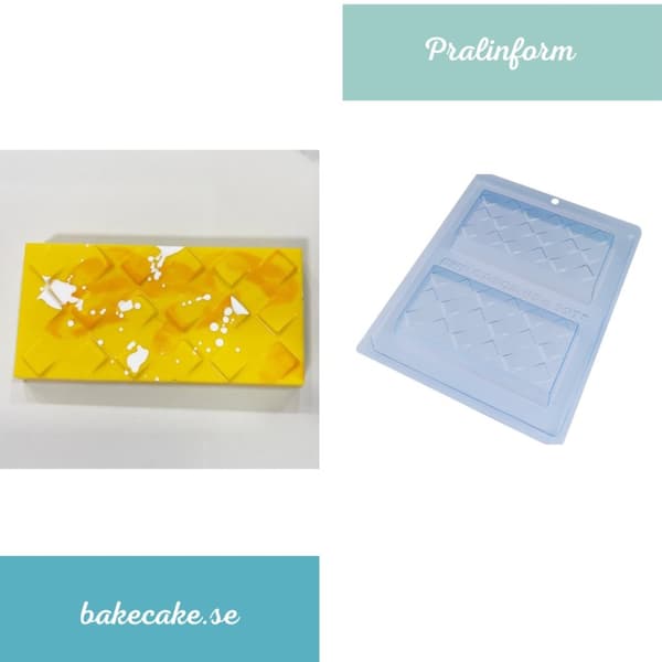 Pralinform Dubai Kunafa Chokladform - BWB 9978 - 3 Part Mold