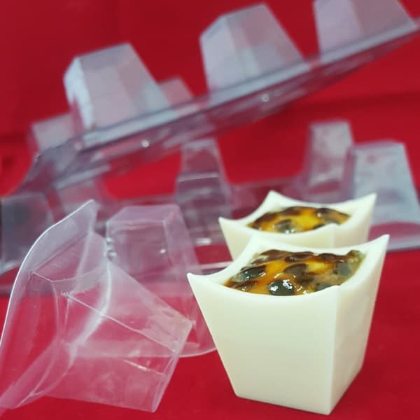 Pralinform Block Kopp Chokladform - BWB 9427 - Special 3 Part Mold
