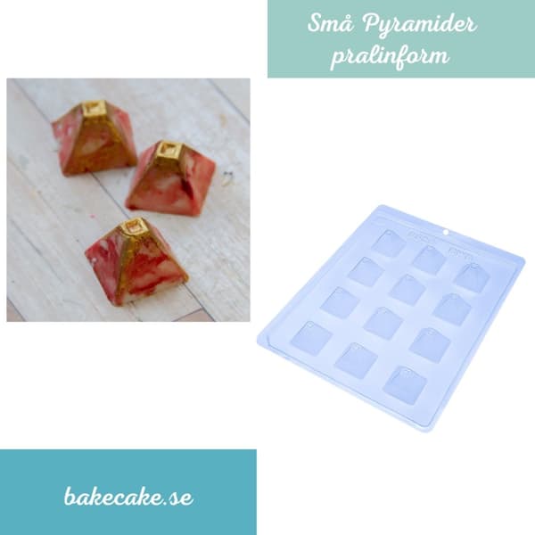 Pralinform Pyramid Chokladform - BWB 9526