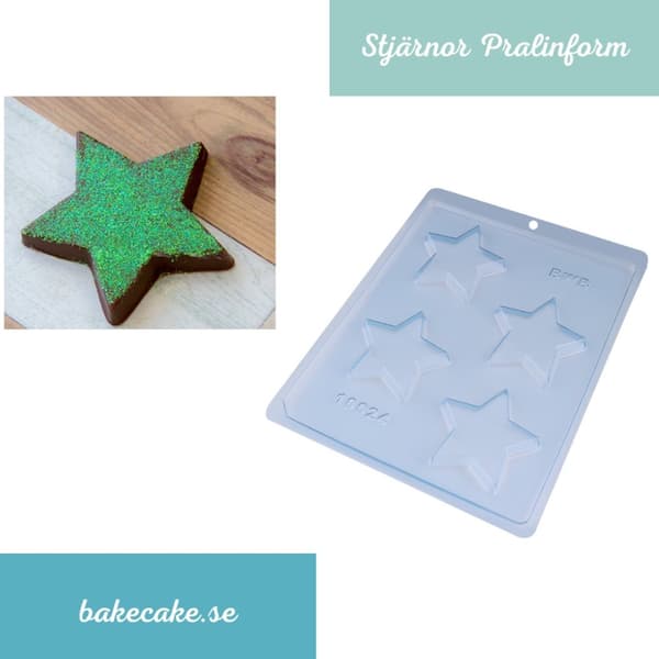 Pralinform Stjärna Chokladform - BWB 10024