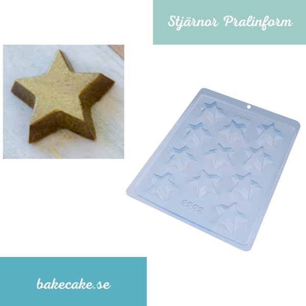 Pralinform Stjärnor Chokladform - BWB 9902