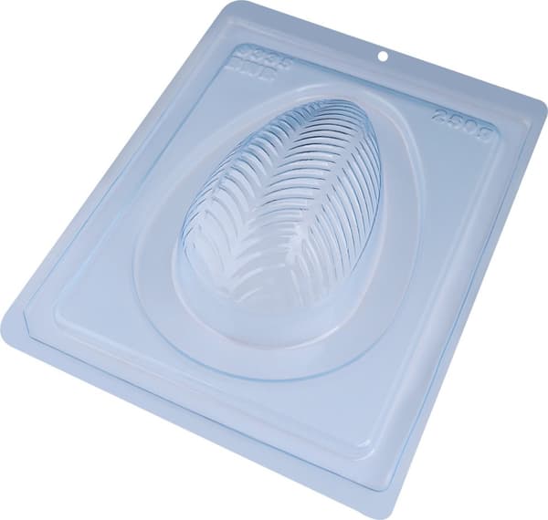 Pralinform Mönstrat Ägg 250g Chokladform - BWB 9335 - Special 3 Part Mold
