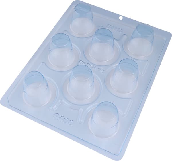 Pralinform Kupol Kopp Chokladform - BWB 9408 - Special 3 Part Mold
