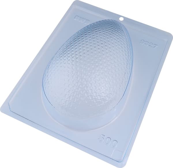 Pralinform Mönstrat Ägg 500g - BWB 9327 - Special 3 Part Mold