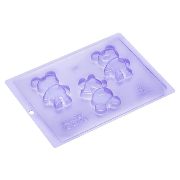 Pralinform Nallebjörn Chokladform - Porto Formas 63 - Special 3 Part Mold