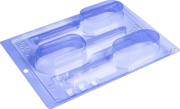 Pralinform Klubba Chokladform - Porto Formas 52 - Special 3 Part Mold