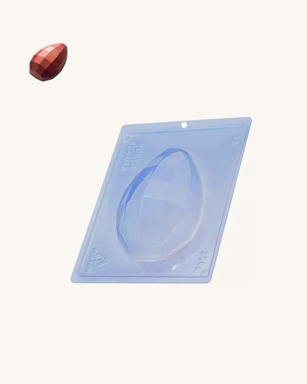 Pralinform Mönstrat Ägg 350g - Porto Formas 93 - Special 3 Part Mold