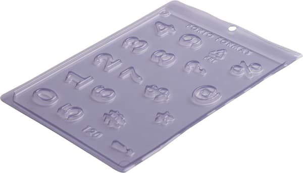 Pralinform Siffror & Symboler Chokladform - Porto Formas 120