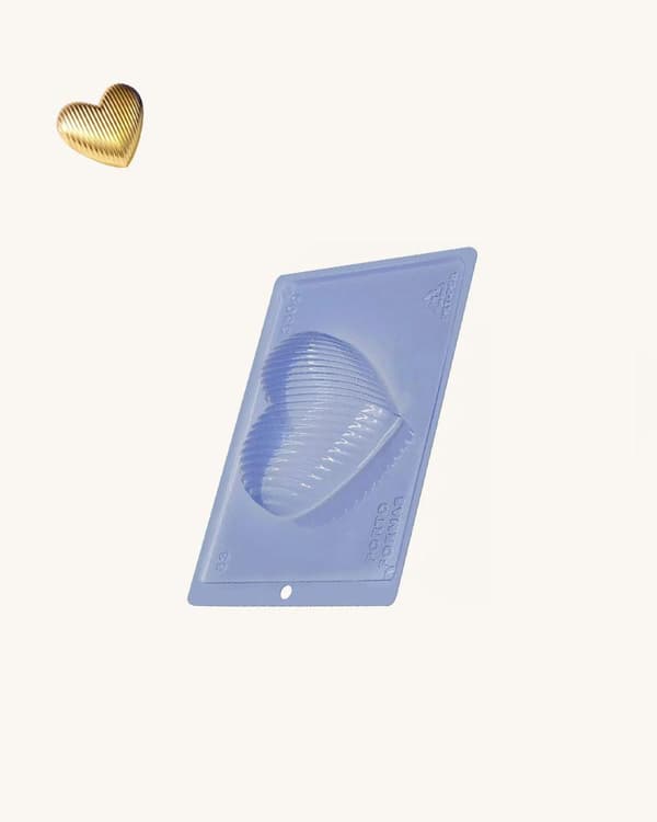Pralinform Hjärta Chokladform - Porto Formas 83 - Special 3 Part Mold