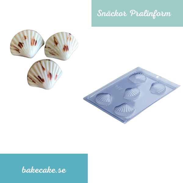 Pralinform Snäckor Chokladform - Porto Formas 137