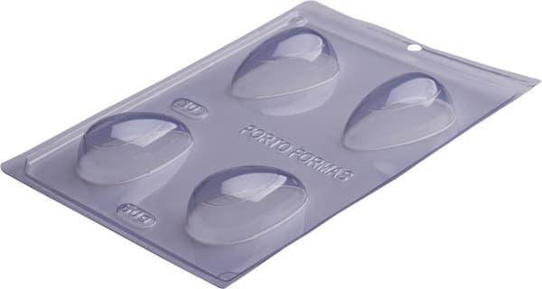 Pralinform Ägg 50g - Porto Formas 30 - Special 3 Part Mold