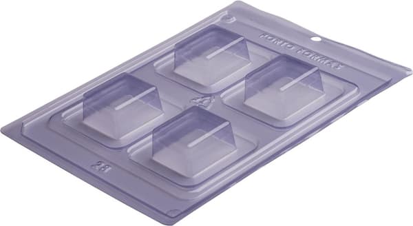Pralinform Fyrkant Chokladform - Porto Formas 28 - Special 3 Part Mold