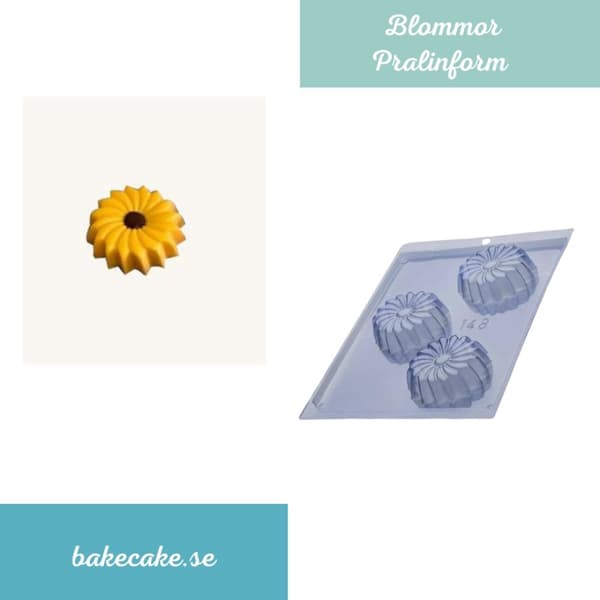 Pralinform Blomma Chokladform - Porto Formas 148