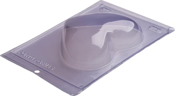 Pralinform Hjärta Chokladform - Porto Formas 40 - Special 3 Part Mold