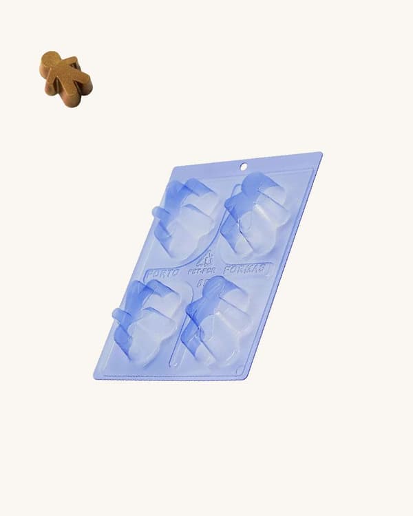 Pralinform Pepparkaksgubbe - Porto Formas 85 - Special 3 Part Mold