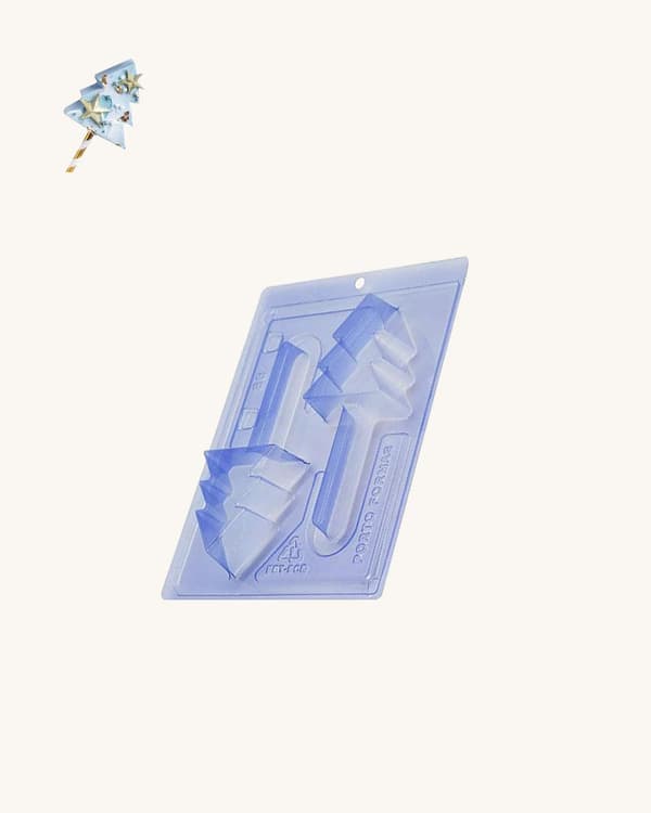 Pralinform Julgran Chokladform - Porto Formas 86 - 3 Part Mold