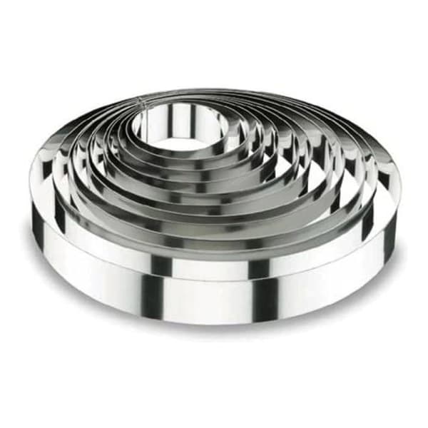 Lakordegsram - 68620 - Vacherin Circle Cookie Cutters 20 x 6 cm 18/10